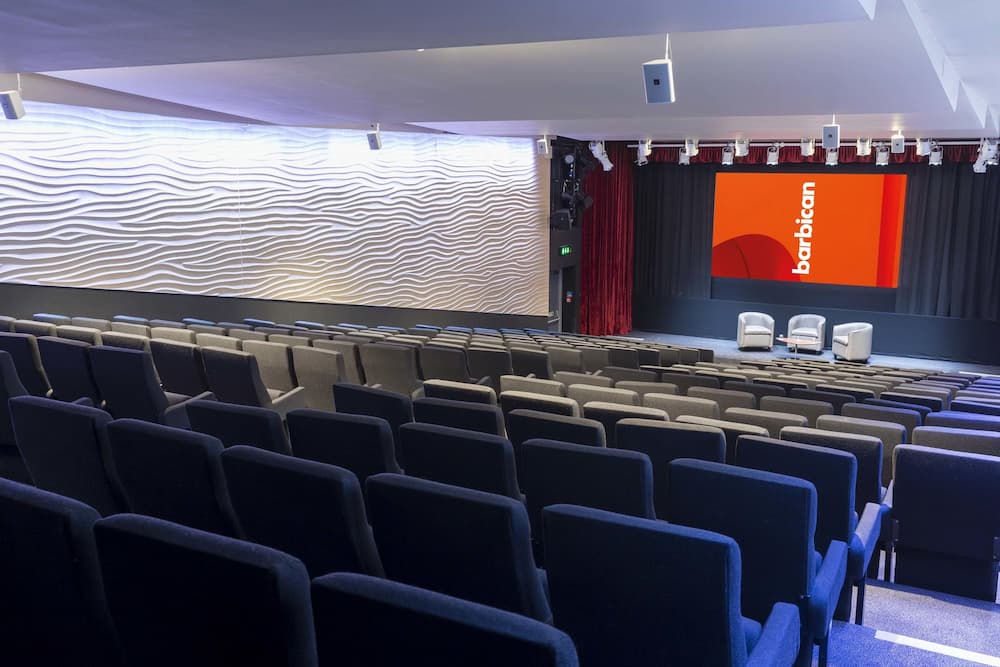 Frobisher Auditorium 1 venue, a raked cinema style room.